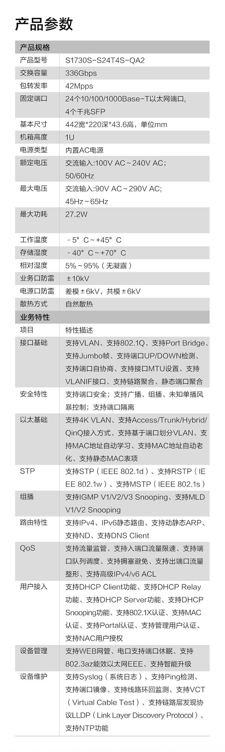華為企業級交換機